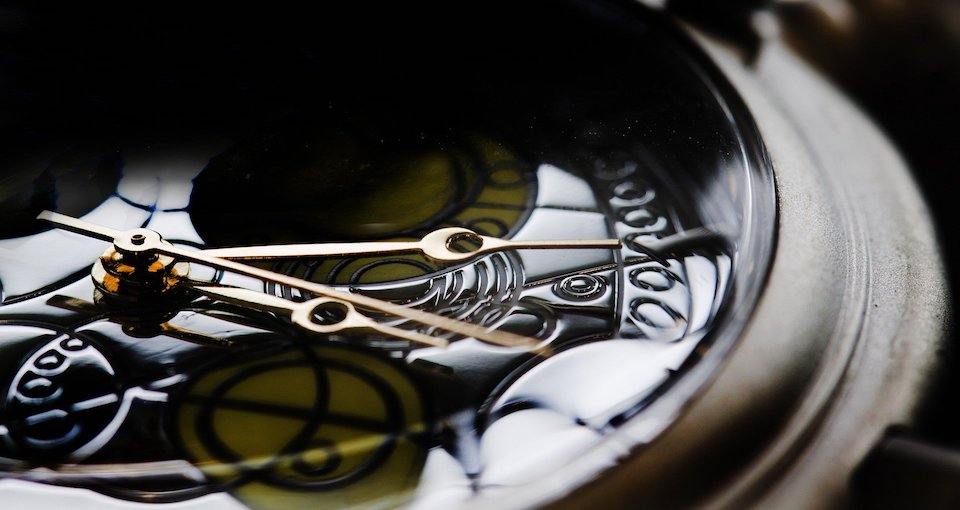 clock face macro view