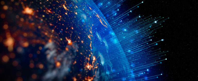 Globe, abstract, IoT Edge computing, Image by Adobe Stock