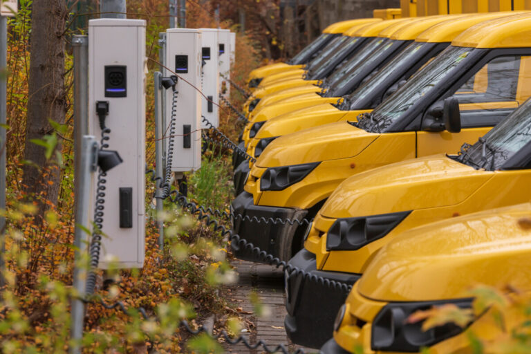 EV charger fleet, image by adobe stock