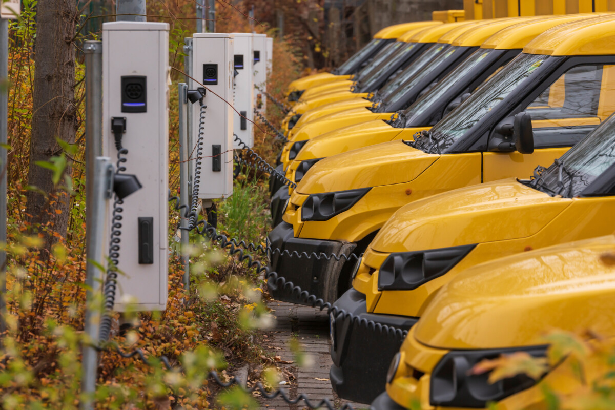 EV charger fleet, image by adobe stock