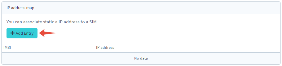 VPG Static IP Address Setting