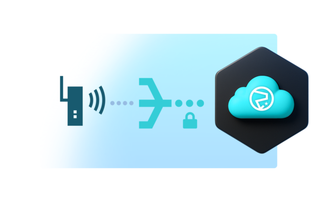 Image of data being routed to select endpoints